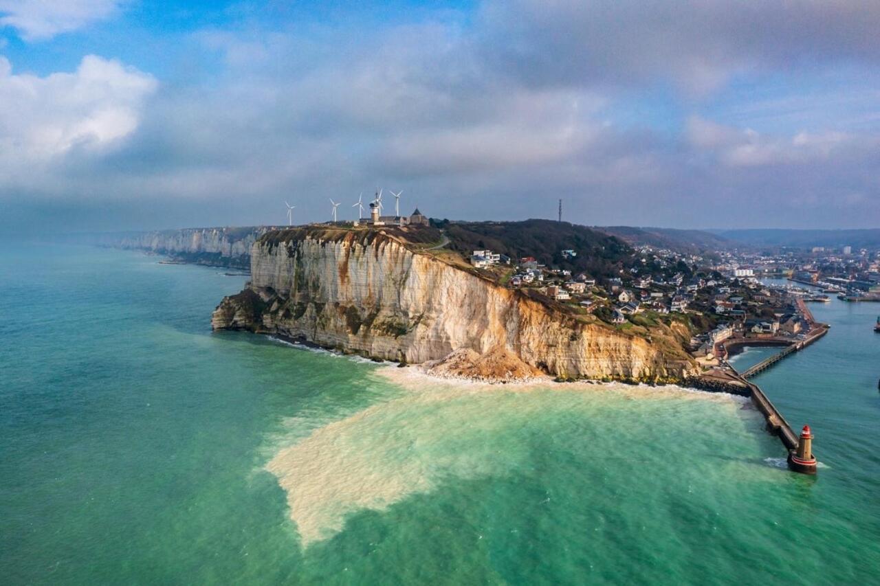 Villa Au Rendez-Vous Des Pecheurs Fécamp Esterno foto